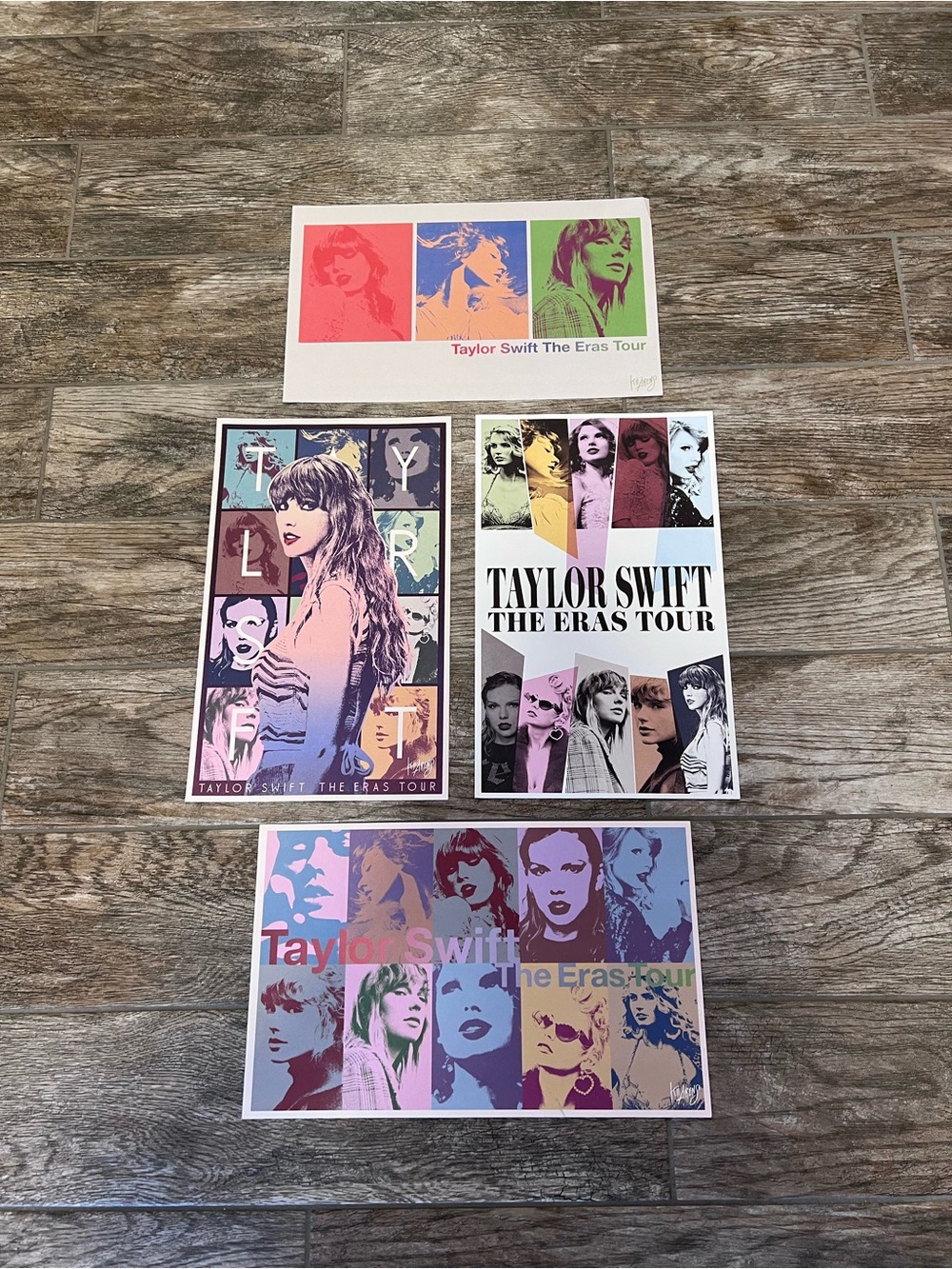 Taylor Swift The Eras Tour Poster Set - Multi-Color